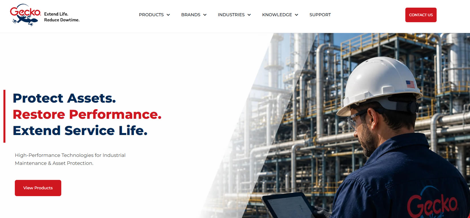 industrial coatings, epoxy repair systems, and cleaner degreasers